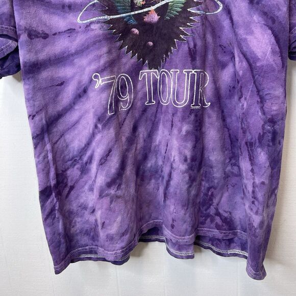 Journey 2XL 1979 Evolution Tour purple Tie Dye Concert Shirt Band T-shirt - Picture 4 of 8
